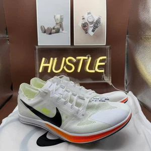 Nike ZoomX Dragonfly XC Herren Gr. 11,5 weiß Langlauf Bahn Spikes DX7992-100 - Bild 1 von 12