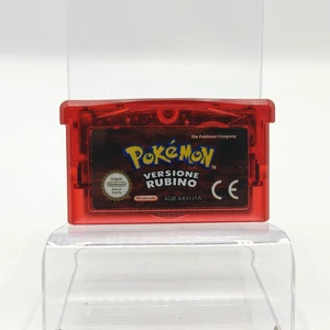 Pokemon Rubin Nintendo Game Boy Advance Gba Aufkleber Perfekt DEU Original - Bild 1 von 8
