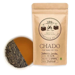 Chado Tea Japanese Sencha Green Tea-15 Pyramid Tea Bags Free Shipping World Wide - Picture 1 of 4
