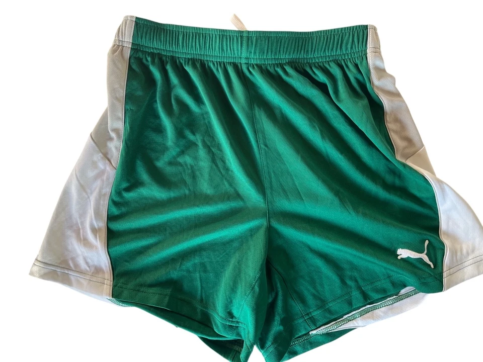 Pantalones Cortos de Fútbol "PumaGreen" De Colección Puma Sin Forro - Para Hombre S Foto 1 de 1