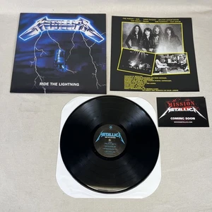Ride The Lightning Metallica 2008 Half Speed Mastered Vinyl LP Record VG+ - Picture 1 of 9