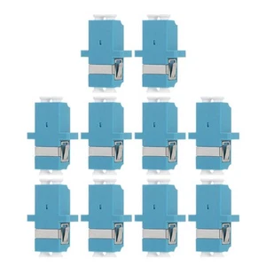 10pcs Plastic Fiber Optic Adapter Simplex Single Mode Fiber Optical Coupler - Afbeelding 1 van 12