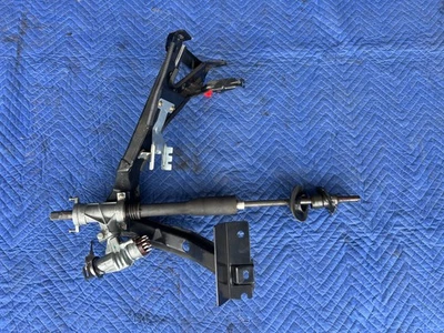 1989-1995 Volvo 740 940 Sedan Steering Column Bracket & Hood Release OEM #3640EM - Image 1 of 4