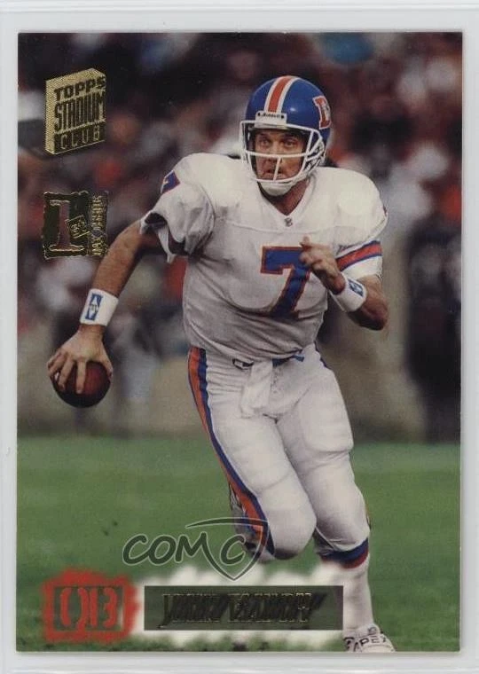 1994 Topps Stadium Club 1st Day Issue John Elway #90 HOF - Image 1 of 2