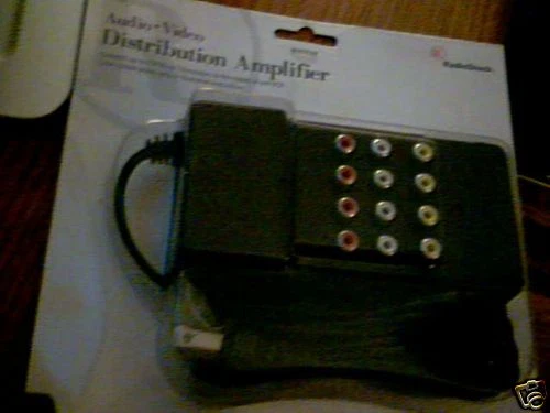 Radio Shack 3-Way A/V Distribution Amplifier - Image 1 of 1