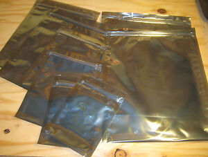 FARADAY CAGE ESD BAGS - 12 BAGS IN 6 ASSORTED SIZES - Survivalists Preppers EMP