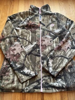 Chaqueta Camuflada Roble Mossy Talla L Niñas Camuflaje Detalle Rosa Foto 1 de 4