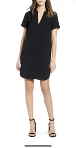 All in Favor Freizeitkleid Hailey Krepp schwarz XS - Bild 1 von 9