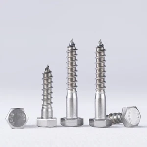 Tornillos autorroscantes de cabeza hexagonal M6 M8 M10 M12 304 pernos roscantes de acero inoxidable - Imagen 1 de 5