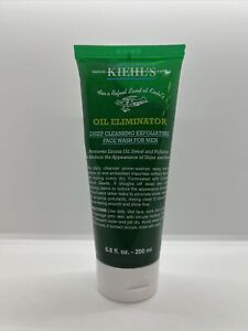 Kiehl'S Men's Oil Eliminator Deep Cleansing Exfoliating Face Wash 6.8Oz (200Ml)