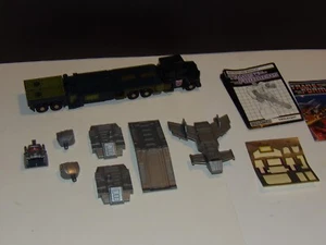 TRANSFORMERS G1 ONSLAUGHT BRUTICUS NEAR COMPLETE VINTAGE ORIGINAL TRANSFORMERS - Picture 1 of 6