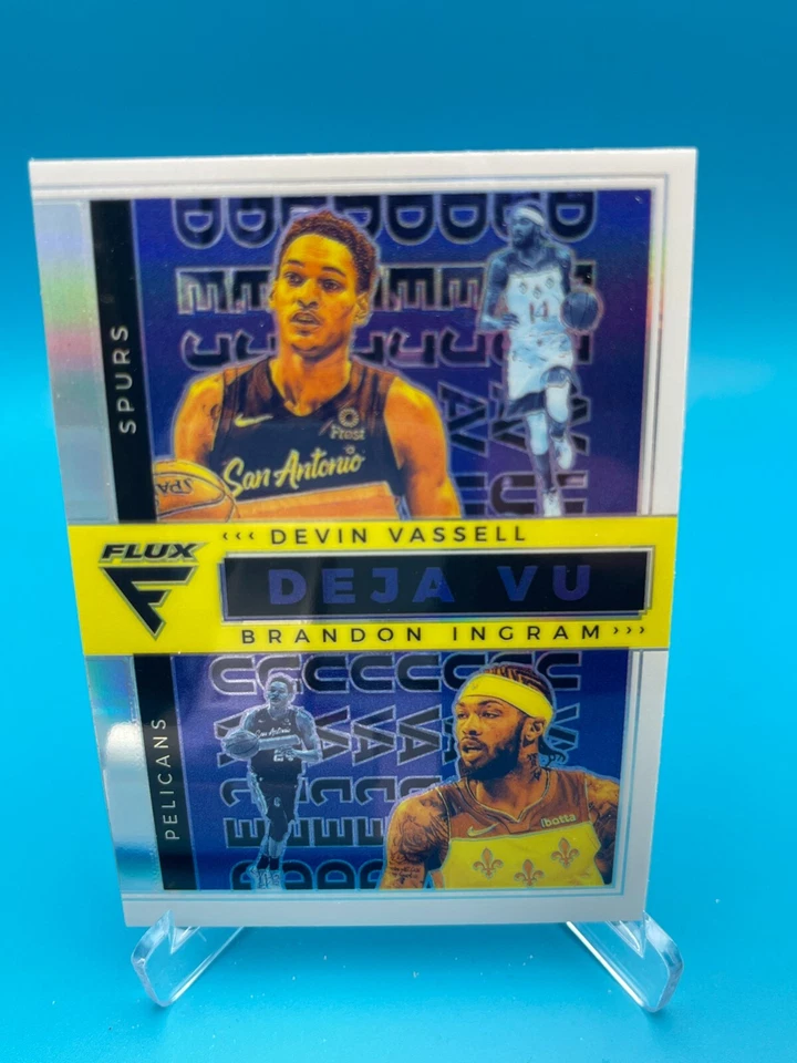 2020-21 Panini Flux - Deja Vu Silver Prizm #11 Brandon Ingram, Devin Vassell... - Image 1 of 2