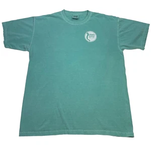 Atlantic Shoals Surf Shop T-Shirt Men's Size L Large Preshrunk Ring Spun Cotton - Picture 1 of 8
