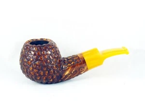 briar pipe Volkan chubby nosewarmer rustic pfeife handmade italy - Picture 1 of 8