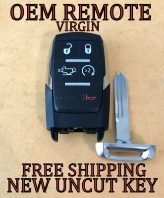 OEM 2019 2020 2021 RAM LIMITED 2500 3500 SMART KEY PROXIMITY REMOTE FOB 68375457 - Image 1 of 4