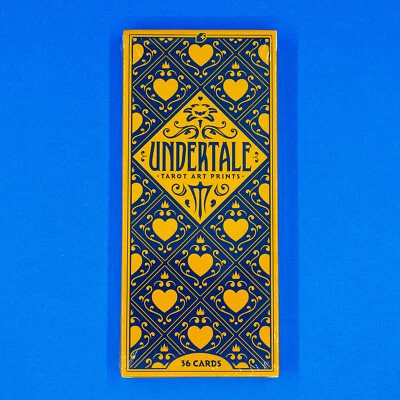 Juego de 36 piezas de impresión artística de baraja de cartas del tarot Undertale Sans Papyrus Flowey Toriel 3 x 7" Foto 1 de 4