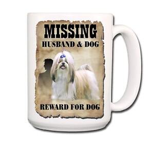 Shih Tzu Husband Missing Reward Large Coffee Mug