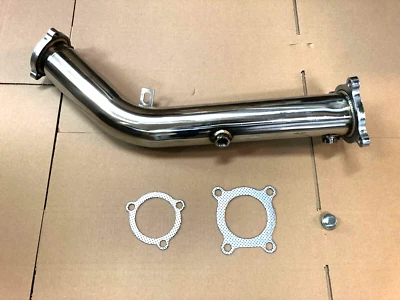 Tubo de escape deportivo 76 mm Audi A4 B8 A5 8T Q5 8R 2,0T TFSI 2.0 3" - Imagen 1 de 2