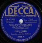 Pinky Tomlin & Texas Jim Lewis 78 What's The Reason /Love Bug Will Bite You SH3F