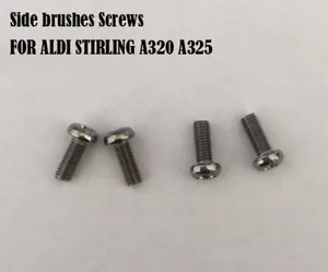 4pcs Side Brushes Screws For Robot Aldi Stirling A320 X325 XR210 XR510 Vacuum - Picture 1 of 3