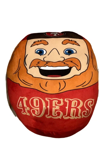 San Francisco 49ers plushie mascot pillow Cover