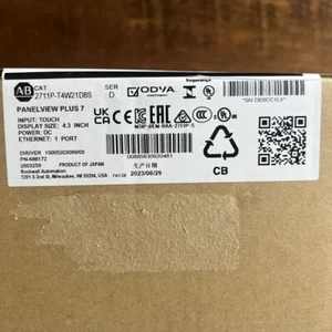 Allen Bradley 2711P-T4W21D8S Panelview Plus 7 Pantalla Táctil Nuevo EE. UU. Impuestos Gratuitos - Imagen 1 de 2