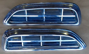 Chrysler New Yorker (1955) Grille Pair RT1599395 LT1599396 Used - Picture 1 of 10