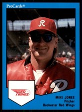 1989 ProCards Mike Jones Rochester Red Wings #1657