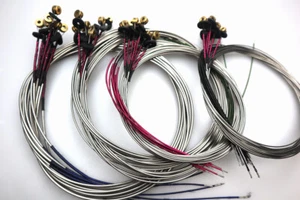 2 sets 1/2 DOUBLE BASS String,G D A E Cord Strings for 1/4 Upright Bass - Picture 1 of 5