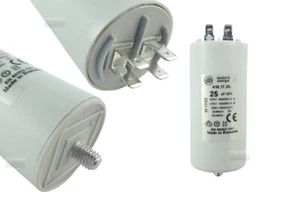 Motorkondensator Betriebskondensator Kondensator Ducati 25µF 25uF 25 µF uF - Bild 1 von 4