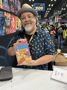 SIGNED Michael Rex Your Pal Fred Graphic Novel BOOK NYCC 2023 Original Art New - Picture 1 of 5