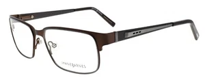 Jhane Barnes Axiom BR Men's Eyeglasses Frames 55-16-138 Brown - Imagen 1 de 3