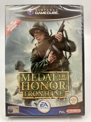 Gamecube Medal Of Honor Front Line , UK Pal, New Factory Sealed, *Flawed* - Image 1 of 4
