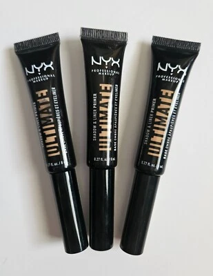 (3) NYX Maquillaje Profesional Ultimate Sombra y Delineador Primer MEDIANO PROFUNDO Foto 1 de 3