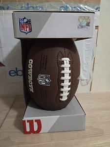 Dallas Cowboys Wilson NFL Silver Series Official Full Size Composite Football - Picture 1 of 11