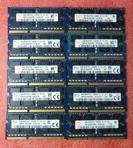 HYNIX Job Lot 10x4GB DDR3 PC3-10600S 1333MHz SODIMM Laptop RAM Memory 204pin - Picture 1 of 1