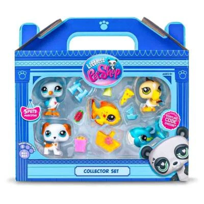 Littlest Pet Shop Juego Coleccionista Beach Besties Paquete de 5 (Serie 1) LPS Foto 1 de 4