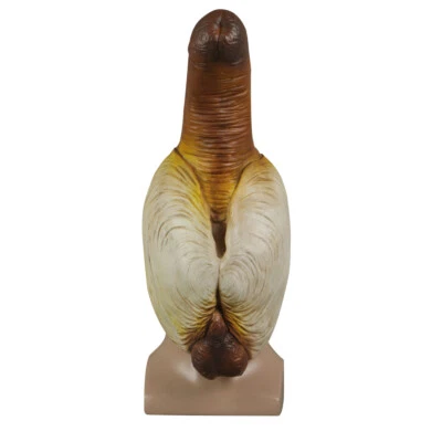 Funny Shell Geoduck Mask Full Head Spoof Face Latex Mask Halloween Mask Props - Image 1 of 4