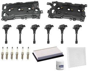 Kit de puesta a punto bobinas de encendido cubiertas de válvula de motor para Infiniti Q50 3,5 L 2014-2018 - Imagen 1 de 7