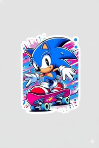Sonic The Hedgehog Sticker Decal Phone Laptop PICK ONE  - Picture 1 of 1