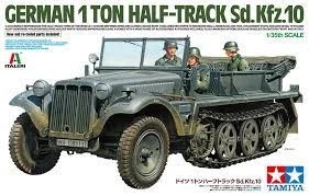 1 TON HALF TRACK GERMAN TAMIYA 1:35  cod. 37015 - Immagine 1 di 1