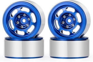 1.3 Aluminum Beadlock Wheel Rims for SCX24 TRX4M FCX24 1/24 1/18 RC Crawler C... - Picture 1 of 3