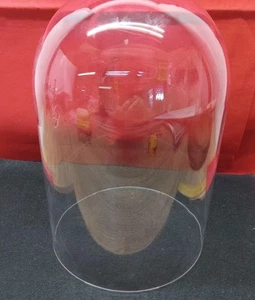 Vintage Rare Tall 12 X 8 Inch Pyrex Glass Bell Jar Dome Cloche Large NOS - Picture 1 of 6