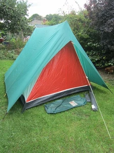 Lichfield Combat 4 vintage 3 Person Tent - Made In England - Picture 1 of 14