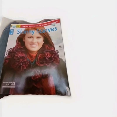 Leisure  Arts Skinny Scarves Knit - Image 1 of 3