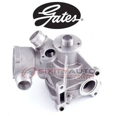 Gates Engine Water Pump for 1987-1989 Mercedes-Benz 260E 2.6L L6 - Coolant cr Foto 1 de 4