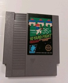 10-Yard Fight (Nintendo Entertainment System NES, 1985) 5 SCREW- Free Shipping-A