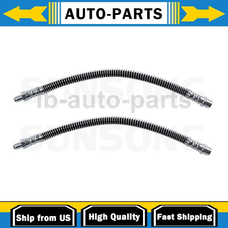 Manguera de freno trasero línea Sunsong 2 piezas para Mercedes-Benz C63 AMG 2008-2015 6,3 L Foto 1 de 4