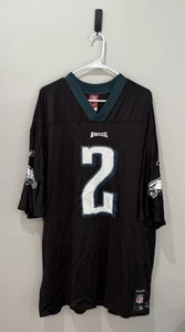 Reebok David Akers Philadelphia Eagles Black Mens XL Jersey - Picture 1 of 4