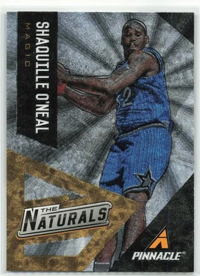 Shaquille O'Neal 2013-14 Panini Pinnacle The Naturals Insert #9 Orlando Magic Foto 1 de 2